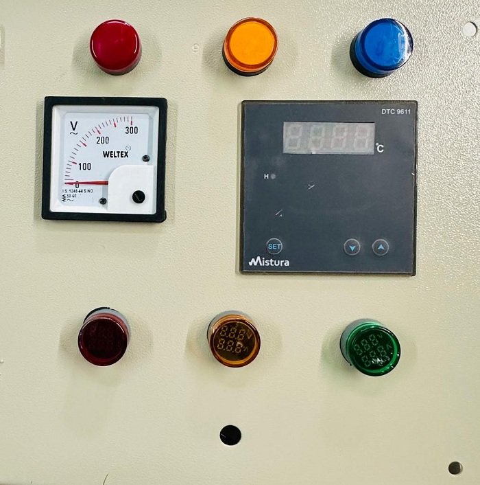 Heat control panel